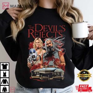 The Devils Rejects Go To Hell Scary Movie Gift for Halloween T Shirt 2