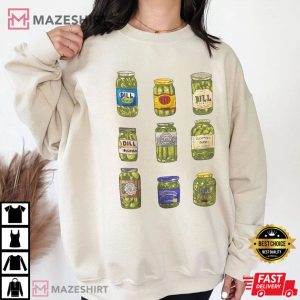 Vintage Canned Pickles T Shirt 3