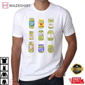 Vintage Canned Pickles T Shirt 4