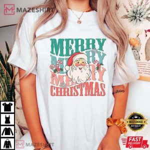 Comfort Colors Santa 3