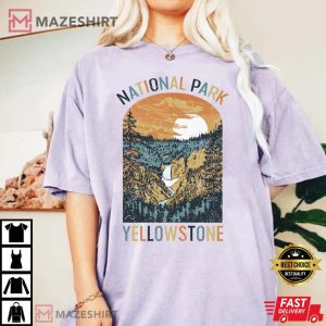 Comfort Colors Yellowstone National Park T Shirt 3