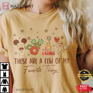 Comfort Colors These Are A Few Of My Favorite Things T Shirt