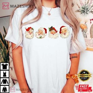 Comfort Color Santa Claus T Shirt 4