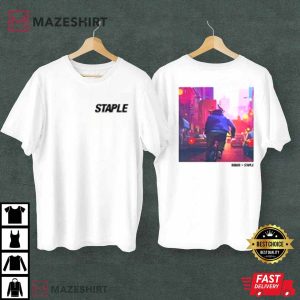 Kid Cudi Enter Galactic X Staple Bike Chase T-Shirt