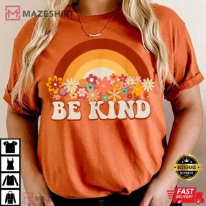 Be Kind Rainbow Choose Kindness T Shirt 1