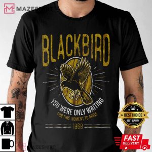 The Beatles Blackbird T Shirt 4