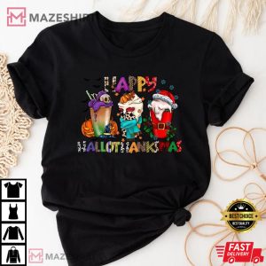 Happy Hallothanksmas T Shirt 4