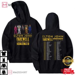 Elton John Farewell Tour 2022 The Final Tour T Shirt 1