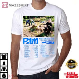 Palm Tour 2022 American Art Rock Band T Shirt 4