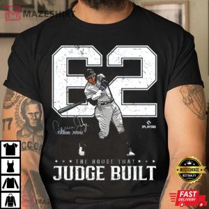 Aaron Judge 62 Home Runs, Baseball T-Shirt