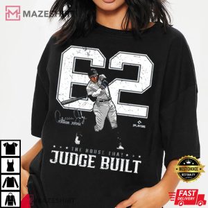Aaron Judge 62 Home Runs, Baseball T-Shirt