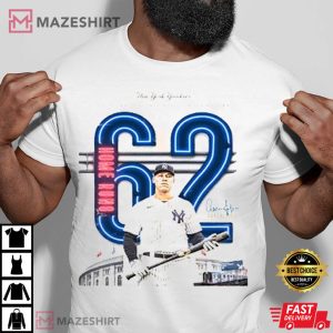 Aaron Judge 62 Home Runs T-Shirt