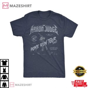 Aaron Judge Home Runs Tour 2022 T-Shirt
