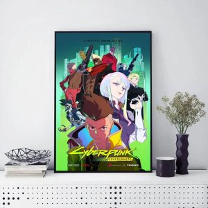 Cyberpunk Edgerunners 2022 TV Show Poster