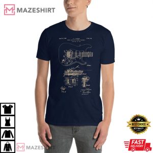Patent Guitar T Shirt 1
