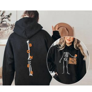 Imagine Dragons Hallween Bones T Shirt 1