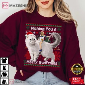 Wishing You Have A Merry Swiftmas Taylor Swift T Shirt 3