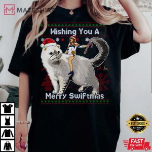 Wishing You Have A Merry Swiftmas Taylor Swift T Shirt 4