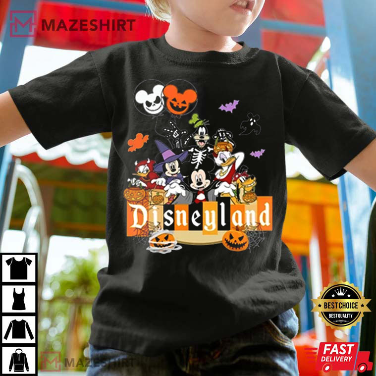 Mickey And Friends Halloween T-Shirt Mickey And Friends Halloween T-Shirt