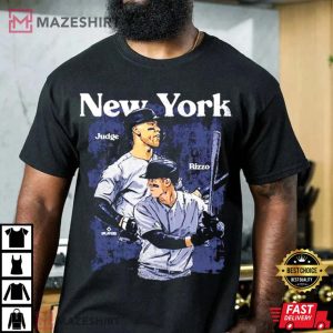 New York Aaron Judge Anthony Rizzo T Shirt 3