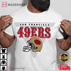 San Francisco Football Fan Sunday T Shirt 1