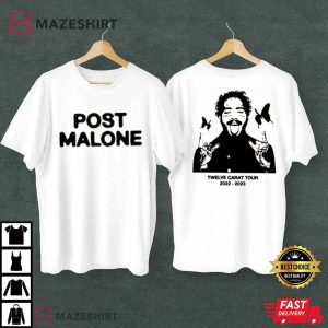 Post Malone Music Concert 2022 T Shirt 1