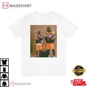Kobe Bryant And Shaq Basketball Memorial T Shirt 4