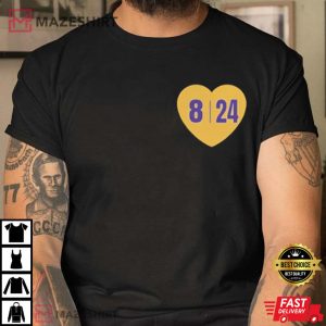 KOBE BRYANT Basketball Memorial Vintage T Shirt 2