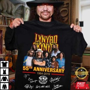 Lynyrd Skynyrd 55th Anniversary 1964 2019 T Shirt 1