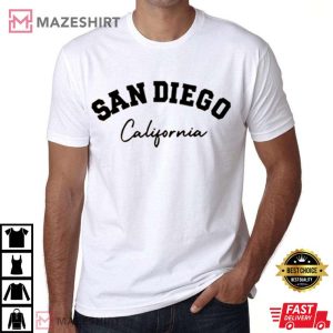 San Diego California T Shirt 4