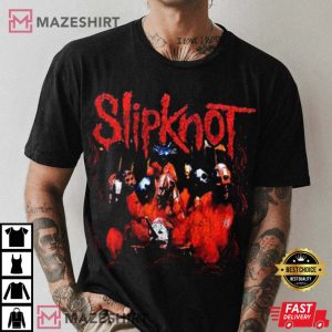 Slipknot 1999 Self Titled Album T Shirt 4