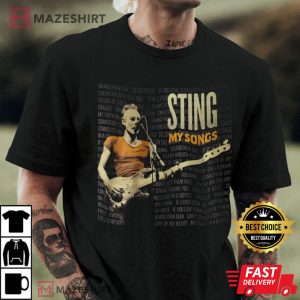 Sting My Songs Merch Unisex T-Shirt