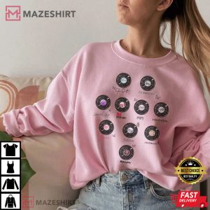 Taylor All CD Albums Midnight Albums T Shirt 2