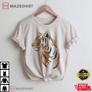 Tiger Tropical Jungle Trending Unisex T-Shirt