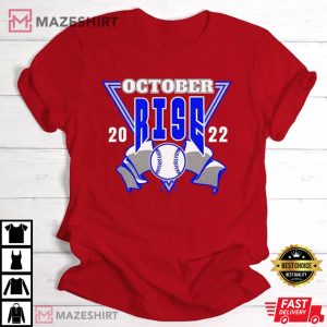Philadelphia Phillies October Rise 2022 T-Shirt