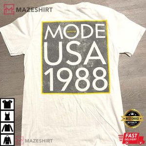 Depeche Mode Band 1988 Tour T-Shirt