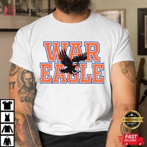 Auburn Tigers War Eagle Unisex Football T Shirt 4