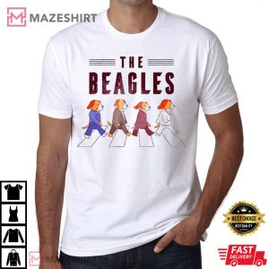 The Beagles Beagle Dog Music Best Movie Vintage Unisex T Shirt 3