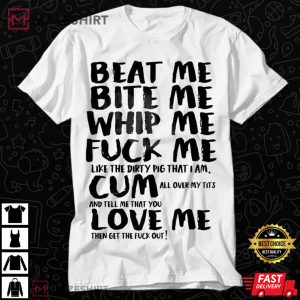 Beat Bite Whip Fck Me Adam Ants T Shirt 2