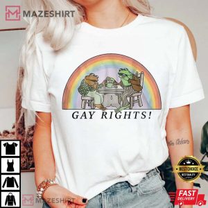 Frog Toad Say Gay Rights LGBT Pride T Shirt 3