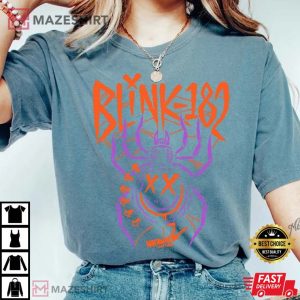Blink-182 Spider Halloween 2022 Comfort Colors T-Shirt