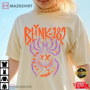 Blink-182 Spider Halloween 2022 Comfort Colors T-Shirt