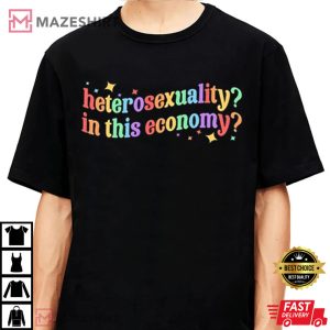 Sarcastic Heterosexual LGBTQ Funny Gay Pride Month LGBTQ Ally Non B 3