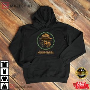 Smokey Bear Nature Hiking Vintage Unisex T Shirt 2