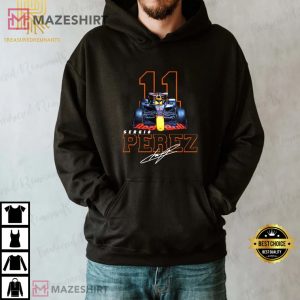 11 Sergio Perez Racing Red Bull Team Fomula One Unisex T Shirt 3