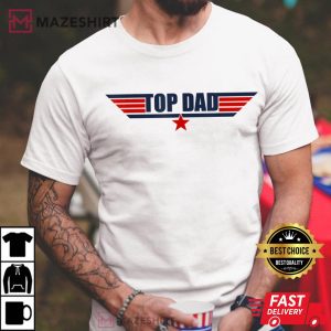 80s Top Dad Fathers Day Gift from Daughter Son Kids Wife T Shirt 1