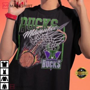 90s NBA Milwaukee Bucks Basketball Team 2021 Vintage Player T S 3