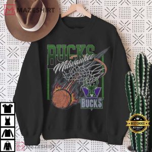 90s NBA Milwaukee Bucks Basketball Team 2021 Vintage Player T S