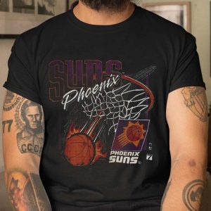 90s NBA Phoenix Suns Basketball Team 2021 Vintage Player T Shirt 4