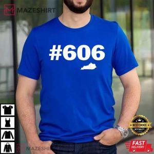 606 Kentucky Map New Unisex T-Shirt 606 Kentucky Map New Unisex T-Shirt